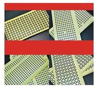 MERHOVO Escáner 3D Escáner 3D Punto de marcación Máquina de conteo de copias Punto de marcación Marca de Punto Negro Mate Punto de Marcado Interior Marcador(Model 11)