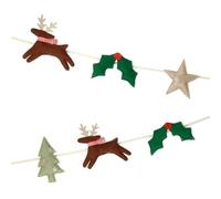 Meri Meri Guirnalda de Fieltro con Iconos Festivos