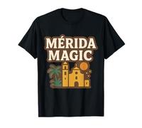 Mérida Magic Vintage Travel Vibe México City Charm Camiseta