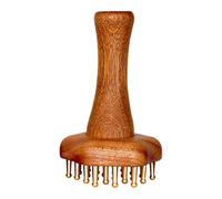 Meridian - Cepillo de presión, cepillo para celulitis, cepillo ergonómico para exfoliar, herramienta masajeadora profesional para piernas, glúteos, cuero cabelludo y vientre