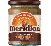 Meridian Crunchy Peanut Butter - 280 g (paquete de 6)