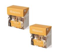 Meridiani® | Infusión de Rooibos y Naranja | Mezcla de hierbas para infusión | Rooibos Té Rojo Sin Cafeína - 2 x 15 Bolsitas de Té (60 Gr)