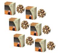 Meridiani® | Mezcla de frutas y flores Prince of Persia para infusión | Infusión de Dátiles, Jengibre y Cardamomo Sin Cafeína - (6 x 80 Gr) | Té de hierbas con aroma a frutas y especias