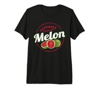 Merienda sandía Fruta Vintage Recuerdo de melón Retro Camiseta Premium