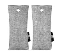 MERIGLARE 2 Piezas Absorbente de Sudor de Guantes de Boxeo Bolsas Desodorizantes de Zapatos Purificadores de Aire con Carbón Natural Adecuado para Gimnasio Coch, Paquete de 2 50 g.