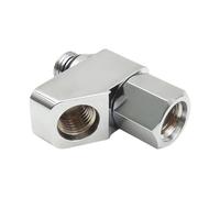 MERIGLARE Accesorios para Distribuidor de de Alta Presión 1 a 2 Regulador de 360 Grados para Entusiastas