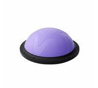 MERIGLARE Balance Entrenamiento Bola para Control Diseño Semicircular con Base Sólida de Material Resistente y Amortiguador Adecuada para Ejercicio Diario, Morado, Morado