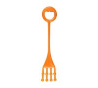 MERIGLARE Banda de Entrenamiento de Dedos Pie Correa Estiramiento Flexibilidad Diseño Antideslizante Material TPE para Entrenamiento Danza Casa, Naranja