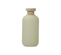 MERIGLARE Botella Reutilizable para Ducha Envase Vació Recargable con Cuello Ancho Y Tapa Flip Recipiente de Almacenamiento Portátil para Cosméticos Contenedor, Verde 300ml