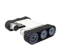 MERIGLARE Chasis de Aleación Duradera para Vagones Tanque con Kits de Orugas para Bricolaje.