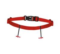 MERIGLARE Cinturón de Triatlón con Número de para Hombre Y Mujer, Cinturón Elástico para Correr en Triatlón, Rojo
