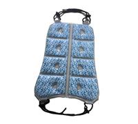 MERIGLARE Cojín de Asiento con Almohadilla de enfriamiento para Mochila, Chaleco de enfriamiento de Transpirable Profesional, Paquete de Hielo para