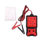 MERIGLARE Comprobador de Relés Automotriz 12V 24V Probador de Relé Dispositivo de Prueba Verificación Rápida con Pantalla LED y Pinzas Aisladas para Diagnóstico, 12-24v Relay Teste A