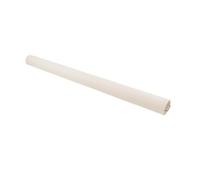 MERIGLARE Cubierta para Manillar de Pilates Funda para Barra de Máquina Reformer Accesorio de Cama Central Protector de Mango Recubrimiento en Cuero PU Diseño a, Blanco