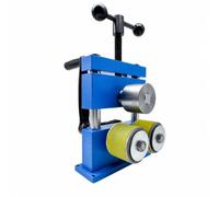 MERIGLARE Curvadora Rodillos Manual Precisa | Compacta, Resistente, Herramienta, Joyeros