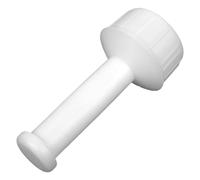 MERIGLARE Dispensador de Film Estirable con Mango Retráctil, Herramienta de Envoltura Manual, Máquina de Embalaje, Agarre Ergonómico, Ligero Y Resistente, Blanco