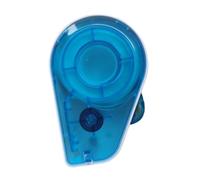 MERIGLARE Dispensador Manual de Pegatinas Dispensador Manual de Pegatinas para Rollos de Pegatinas Prensa para Dispensar Pegatinas Máquina Ayuda Didáctica Mater, Azul