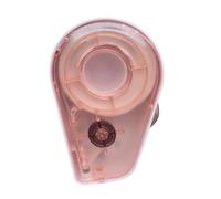 MERIGLARE Dispensador Manual de Pegatinas Dispensador Manual de Pegatinas para Rollos de Pegatinas Prensa para Dispensar Pegatinas Máquina Ayuda Didáctica Mater, Rosa