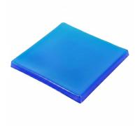 MERIGLARE Gel Pad Cojín de Asiento para Almohadilla de Gel Tapete Soporte Amortiguador; Comodidad en Poliuretano y Spandex Adecuado para Viajes en Carretera Ciudad Rutas de, 25 25 1CM