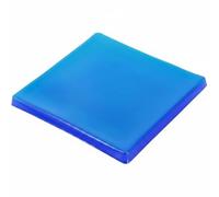 MERIGLARE Gel Pad Cojín de Asiento para Almohadilla de Gel Tapete Soporte Amortiguador; Comodidad en Poliuretano y Spandex Adecuado para Viajes en Carretera Ciudad Rutas de, 25 25 2CM