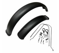 MERIGLARE Guardabarros para Bicicleta de Nieve Cubrefango para Neumáticos Anchos Salpicadera Resistente Accesorio de Protección para Ruedas Gruesas Adecuado