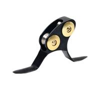 MERIGLARE Guía de Rodillos de Pesca, Anillos Guía de Metal Resistentes, Profesionales, de Alta Resistencia, para Cañas de Pescar, Accesorios para Embarcaciones, 11,3 x 5,8 x 1,04 cm