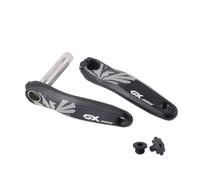 MERIGLARE Juego de de Bicicleta de Montaña Eje Transmisión Diseño Estilo GX con Eje Plateado y Brazos de 170mm sin Talla Adecuado para Ciclismo de Montaña