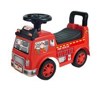 MERIGLARE Juguete con Ruedas Estables Y Suaves Que Desarrolla La Motricidad Fina, con Poco Ruido Y Música, Cumpleaños para Bebés, Niños Y N, Rojo