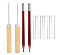 MERIGLARE Kit para Implantar Cabello de Muñeca para Manualidades, Agujas de 10x0,6 mm