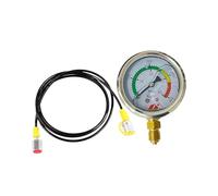 MERIGLARE Manguera de Prueba Hidráulica Premium de Alto Rendimiento M16*2-BSP1/4 con Conector para Manómetro