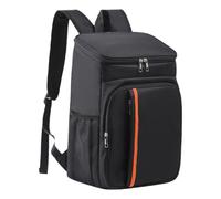 MERIGLARE Mochila Térmica con Compartimento Espacioso Y Acolchado Mochila de Picnic Resistente Al Agua Organizador para Almuerzos Adecuada para Actividades Al a, Negro, universal