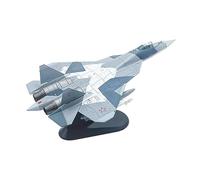 MERIGLARE Modelo Fundido a Presión 1/100 Rusia SU57 Invisible Fighter para Sala de Estar, Oficina
