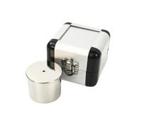 MERIGLARE nsidad con Tapa Preciso | Cuerpo Cilíndrico Liso, Picnómetro para Líquidos con Tapa, Resistente a la Corrosión, Laboratorio, Inspectores, 50ml, Con Caja