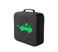 MERIGLARE Organizador Cables Portátil Morno | Ignífugo, Bolsa para Cable Carga Coche Eléctrico, Compacto, Malero, Garaje, Cuadrado 2