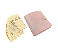 MERIGLARE Organizador de carpetas, protectores de hojas, 50 bolsillos de almacenamiento, bolsas de y sobres para organizar a de, Rosa