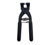 MERIGLARE Pinza Perforadora con Muelle para Cinturones Correas y Piel con Compacto y Largos con Agarres, 4MM 4 Engranajes