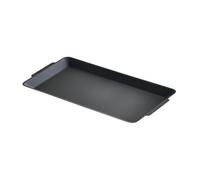 MERIGLARE Plancha de Cocina de Acero Inoxidable Universal Compatible con Estufas de Inducción Gas O Eléctrica Asa Resistente Adecuada para Cocinar en Casa Asar, S