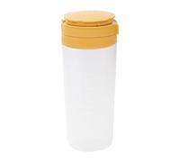 MERIGLARE Salero, botella para condimentos, azucarero en polvo, recipiente para condimentos para barbacoa y pesca, Amarillo