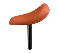MERIGLARE Silla de Bicicleta para Niños Reemplazo Ergonómico con Asiento de PU Resistente Y Esponja Integrada Accesorio Ligero para Balance Bike Soporte Cómodo, MarrÓn