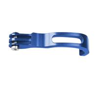 MERIGLARE Soporte para Luz Delantera de Horquilla de Bicicleta, Portaequipajes para Bicicleta, Soporte para Cámara Deportiva para Bicicletas Plegables, Soporte, Azul