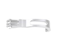 MERIGLARE Soporte para Luz Delantera de Horquilla de Bicicleta, Portaequipajes para Bicicleta, Soporte para Cámara Deportiva para Bicicletas Plegables, Soporte, Plata