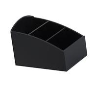 MERIGLARE Soporte para Sobres de Azúcar Organizador de Sobres de Té Caja para Almacenamiento de Condimentos Dispensador Acrílico Portátil Resistente Adecuado Pa, Negro, Individual