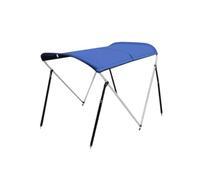 MERIGLARE Toldilla Marina Bimini Canopy para Barco con Armazón Plegable Techo Cubierta en Oxford y Estructura de Aleación Ligera Adecuada para Lanchas de Pesca, Toldo Bimini De Dos Travesaños