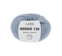 Merino 120 super wash 0123 gris, Ovillo de Lana Merino