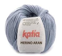 MERINO ARAN de Lanas Katia. Ovillo de color vaquero Cod. 59