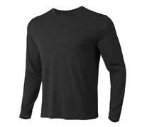 Merino Protect 100% Lana Merino Hombre Camisetas Termicas Suaves Pullover Resistencia Al Olor Jersey para Cazar Y Hacer Senderismo