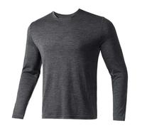 Merino Protect 100% Lana Merino Hombre Camisetas Termicas Suaves Pullover Resistencia Al Olor Jersey para Cazar Y Hacer Senderismo