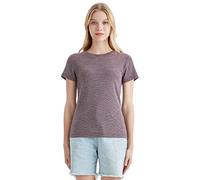 Merino Protect Camiseta 100% Lana Merino para Mujer Cuello Redondo Manga Corta Resistencia A Olores Capa Base para Viaje Senderismo Camiseta Interior