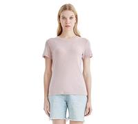 Merino Protect Camiseta 100% Lana Merino para Mujer Cuello Redondo Manga Corta Resistencia A Olores Capa Base para Viaje Senderismo Camiseta Interior
