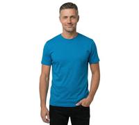 Merino.tech Camiseta Interior de Lana Merino 100% para Hombre (X-Large, Maya Blue)